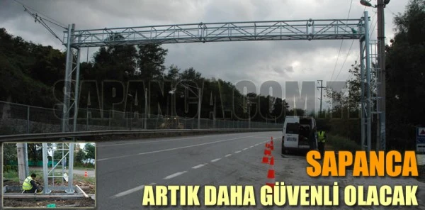 Sapanca'ya Plaka Tanıma Sistemi Kuruluyor