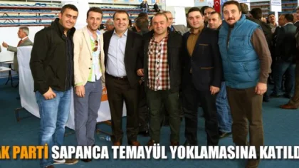 AK Parti Sapanca Temayül Yoklamasına Katıldı