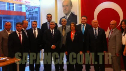 MHP Sapanca İlçe Teşkilatında Bayramlaşma Töreni Düzenlendi