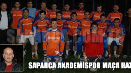 Sapanca Akademispor, Hanlıköyspor Maçı Hazırlıklarını Tamamladı