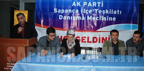 AK Parti Sapanca İlçe Danışma Meclisi Toplantısı Yapıldı