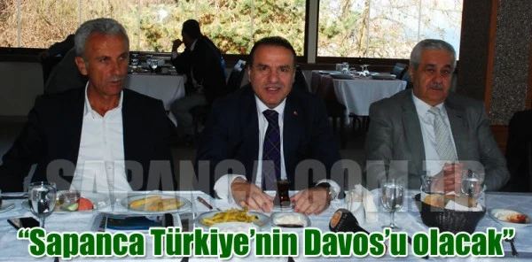 İbrahim Uslu: 'Sapanca Türkiye'nin Davos'u Olacak'