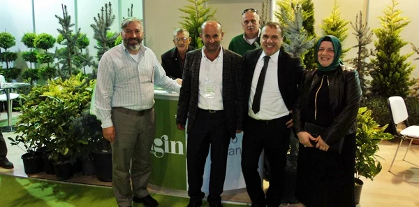 Başkan Uslu Flower Show'da