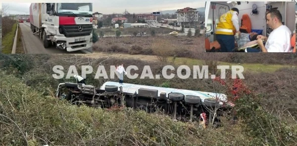 Lpg Tankeri Şarampole Uçtu