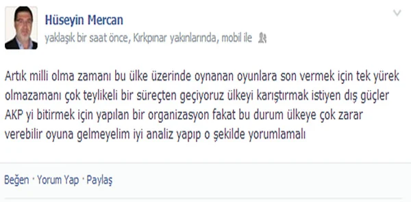Mercan Öyle Bir Şey Yazdı ki Yorum Yağdı