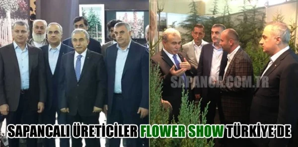 Sapancalı Üreticiler Flower Show Türkiye Fuarına Katıldı