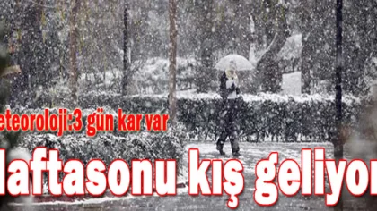 Haftasonu Sakarya'ya Kış Geliyor!