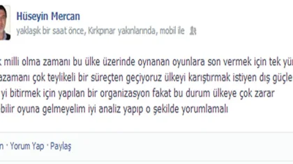 Mercan Öyle Bir Şey Yazdı ki Yorum Yağdı