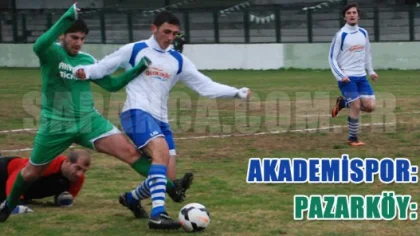 Sapanca Akademispor: 7 - Pazarköy Eğitimspor: 0
