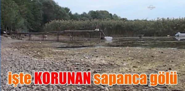 Zeki Toçoğlu: 'Sapanca Gölü'nü Koruyoruz'