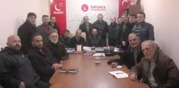 SAADET Partisi Sapanca Adayı Adnan Güçlü Oldu