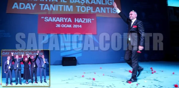 Sakarya'da Adaylar Sahaya İndi