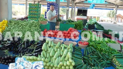 Sapanca Cuma Pazarı 10 Ocak Tarihli Parakende Sebze ve Meyve Fiyatları
