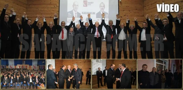 SAADET Partisi Sapanca'da Gövde Gösterisi Yaptı