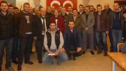 Arapoğlu'na Yanık Köyü'nden Anlamlı Destek