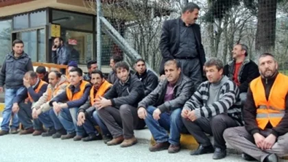Taşeron İşçileri Eylem Yaptı