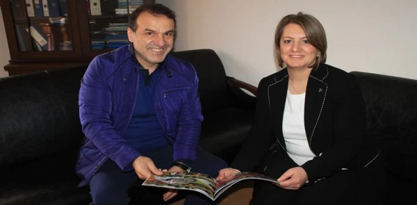 Arapoğlu Projelerini Uslu'ya Anlattı