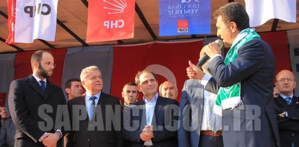Mustafa Sarıgül Sapanca'da Konuştu