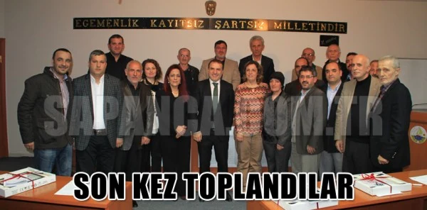 Sapanca Belediye Başkanı İbrahim Uslu Meclis Toplantısı'nda Veda Etti