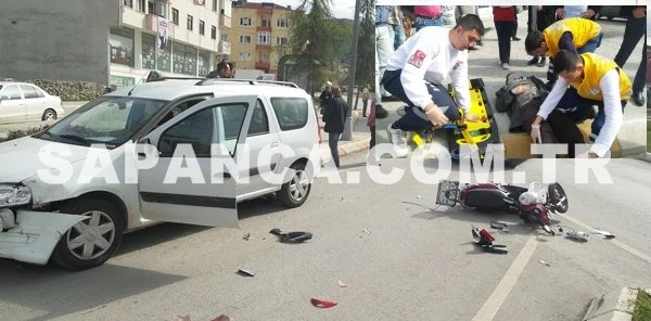Sapanca'da Trafik Kazası: 1 Yaralı