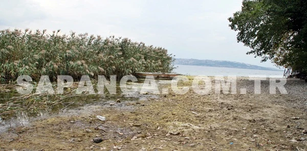 Sapanca Gölü'nde ki Su Seviyesi Hızla Düşüyor