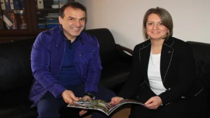 Arapoğlu Projelerini Uslu'ya Anlattı