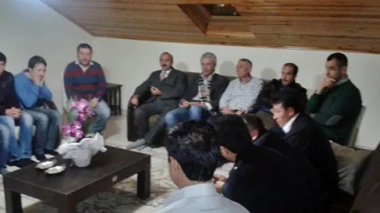 Güçlü Ev Ziyaretlerini Sürdürüyor