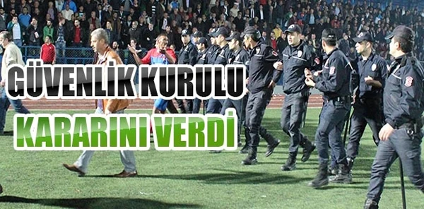 İl Güvenlik Kurulu Play-Off Kararını Açıkladı