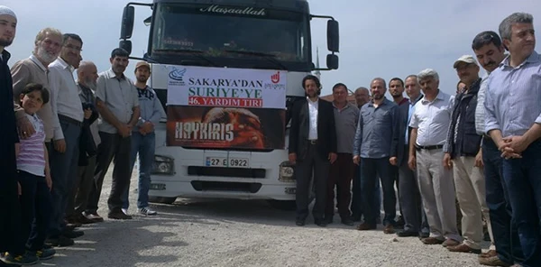 Sakarya'dan 46'ncı Tır Yola Çıktı