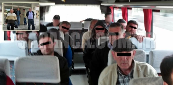 Sapanca'da Kaçak Gürcü Operasyonu