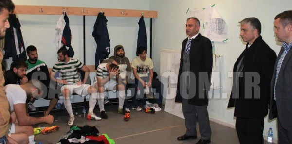 Sapancaspor'lu Futbolculara İlk Teselli Onlardan Geldi
