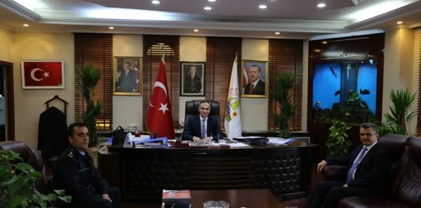 İl Emniyet Müdürü Babadağı'ndan Başkan Yılmazer'e Hayırlı Olsun Ziyareti