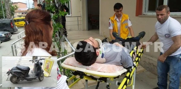 Sapanca'da Trafik Kazası: 1 Yaralı