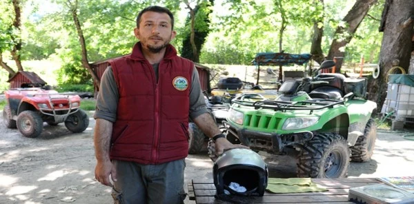 Sapanca İlçesinde Atv Sürüş Eğitimi Veren Nadir Çaktı, Önce Güvenlik Dedi