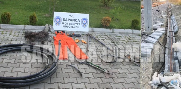 Sapanca Yht Hattında Hırsız Avı: 4 Gözaltı