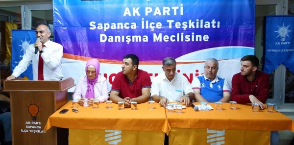AK Parti Sapanca Danışma Meclisi Toplantısı Yapıldı