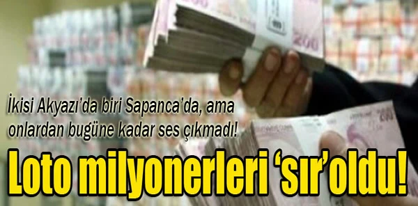 Milyonlarla Sır Oldular