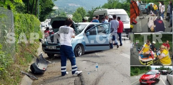 Sapanca'da Trafik Kazası: 6 Yaralı