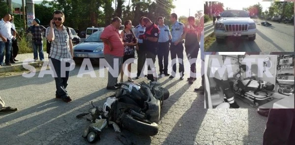 Sapanca Kırkpınar'da Trafik Kazası: 1 Yaralı