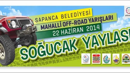 Sapanca 1. Mahalli Off Road Yarışları Başlıyor