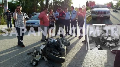 Sapanca Kırkpınar'da Trafik Kazası: 1 Yaralı