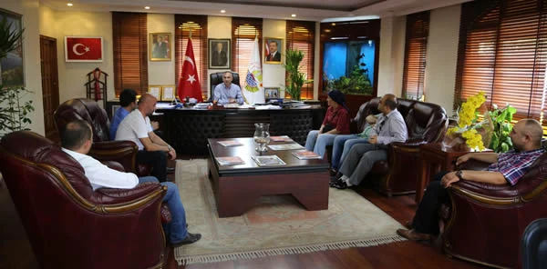 Başkan Yılmazer'den İlçe Sporuna Destek Sözü