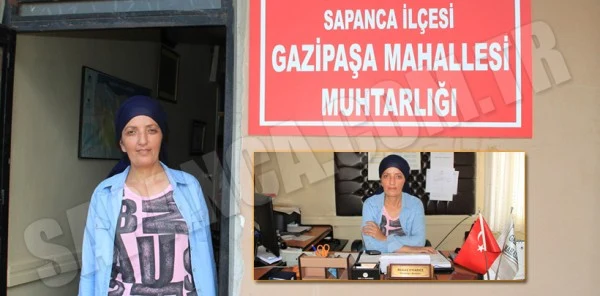O Sakarya'nın Tek Kadın Muhtarı