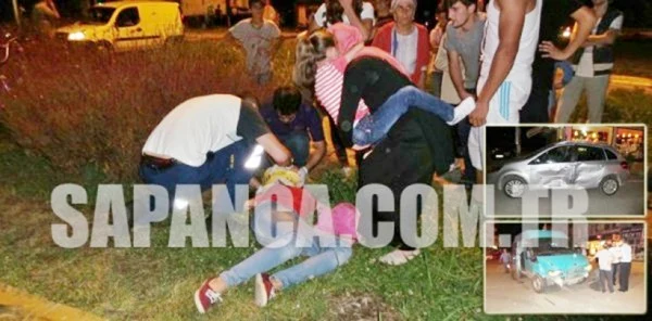 Sapanca'da Trafik Kazası: 1 Yaralı