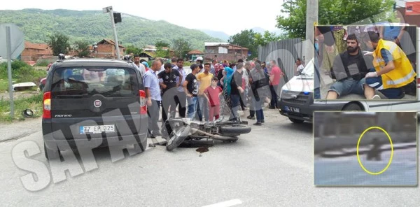 Sapanca Panelvan ile Motosiklet Çarpıştı: 2 Yaralı