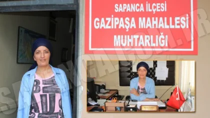 O Sakarya'nın Tek Kadın Muhtarı