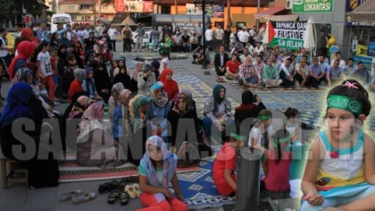 Sapanca'dan Gazze'ye Destek