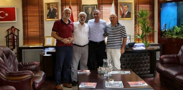 Eski Milletvekilinden Başkan Yılmazer'e Ziyaret