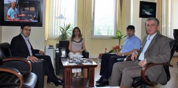 Kaymakam Azcan'a İade-İ Ziyaret
