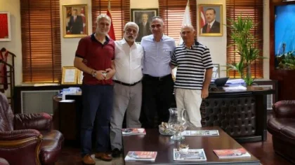 Eski Milletvekilinden Başkan Yılmazer'e Ziyaret